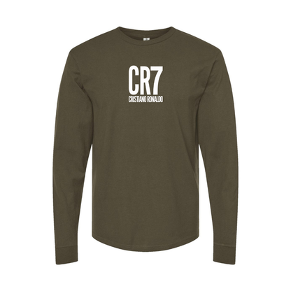 Men's CR7 Logo Long Sleeve T-Shirt