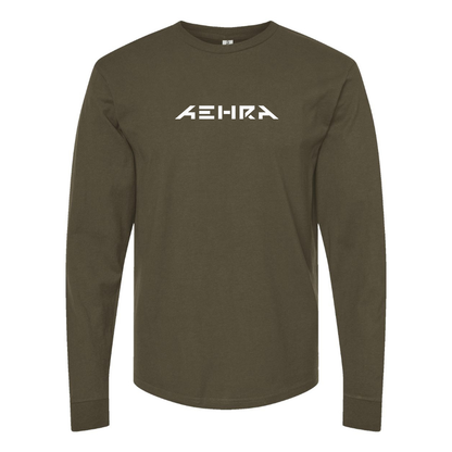 Men's AEHRA   Logo Cotton Long Sleeve T-Shirt