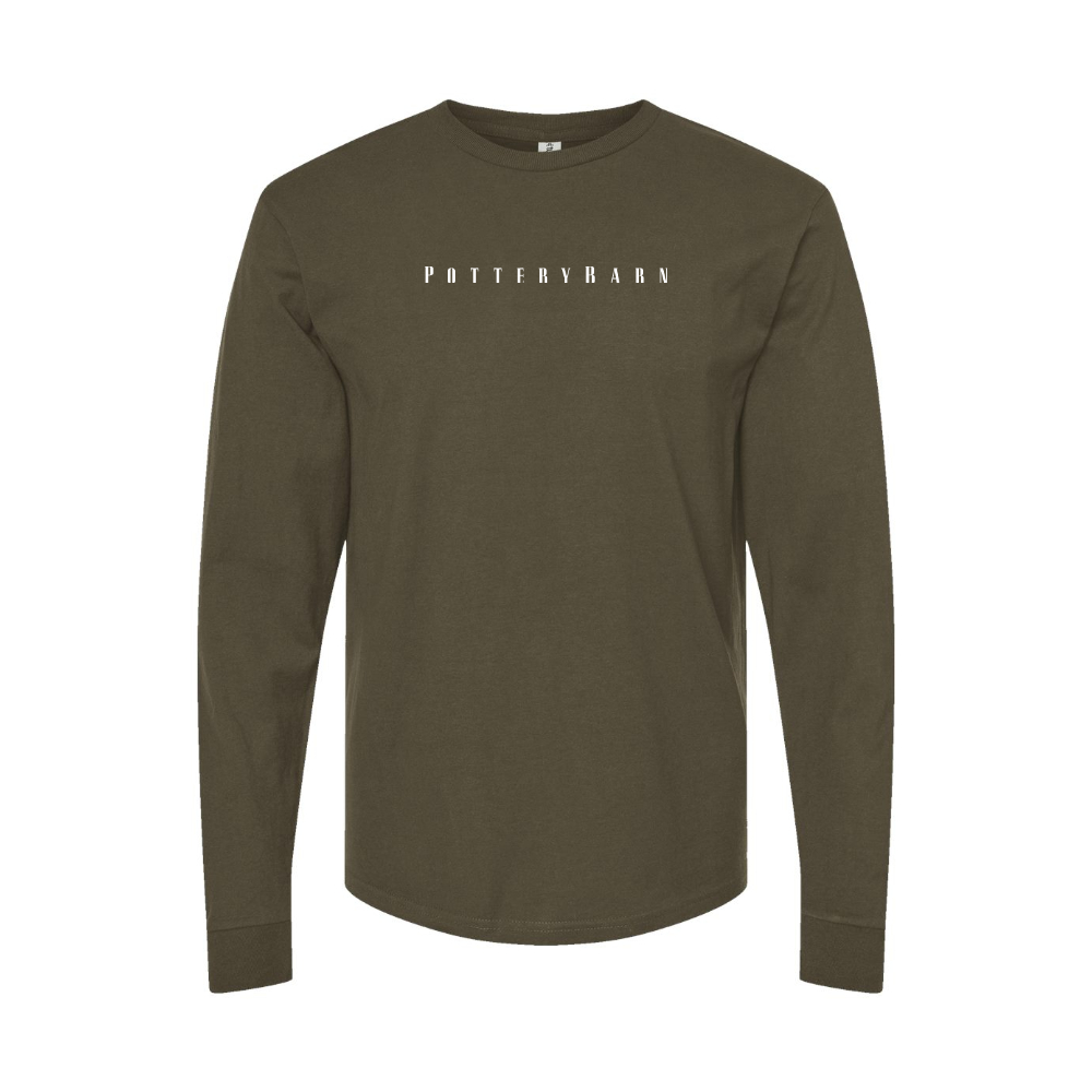 Men's PotteryBarn Logo Long Sleeve T-Shirt