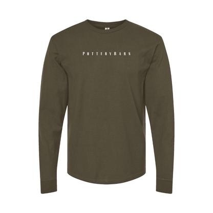 Men's PotteryBarn Logo Long Sleeve T-Shirt