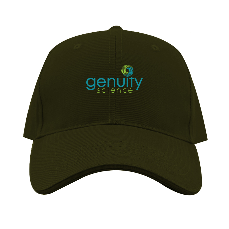Genuity Science Logo  Dad Baseball Cap Hat