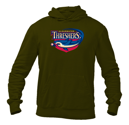Men's Clearwater Threshers Logo Pullover Hoodie