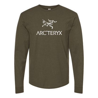 Men's Arcteryx Logo Cotton Long Sleeve T-Shirt