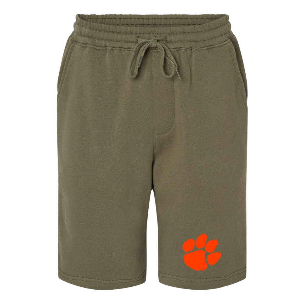Men's Clemson Tigers Independent Trading Co Midweight Fleece Short
