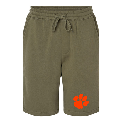 Men's Clemson Tigers Independent Trading Co Midweight Fleece Short