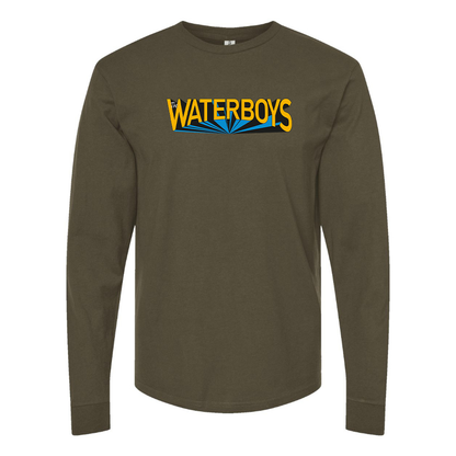 Men's The Waterboys  Logo  Cotton Long Sleeve T-Shirt