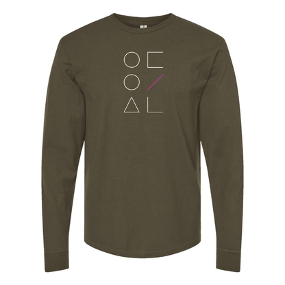 Men's  LOONA Logo Cotton Long Sleeve T-Shirt