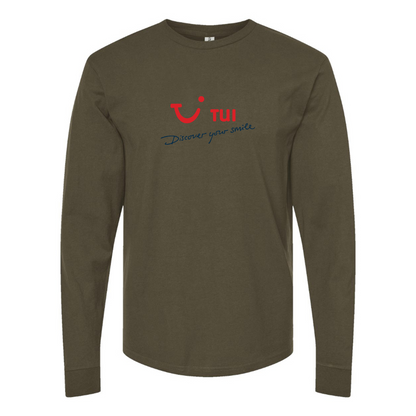 Men's tui Logo Cotton Long Sleeve T-Shirt