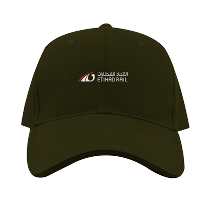 Etihad Rail  Logo  Dad Baseball Cap Hat