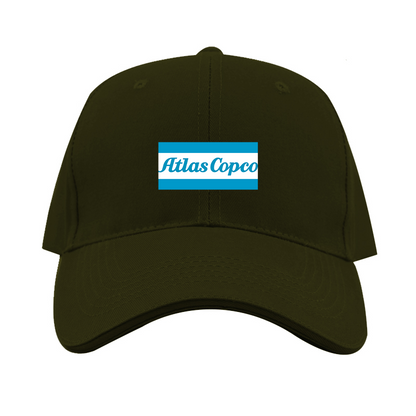 Atlas Copco Logo  Dad Baseball Cap Hat