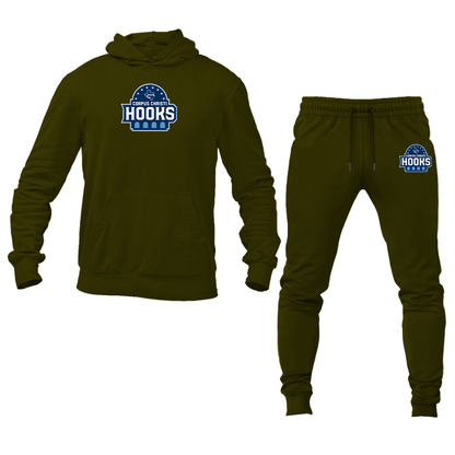 Men's Corpus Christi Hooks Logo Hoodie Joggers Set