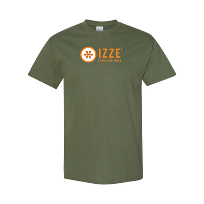Men Izze Logo Cotton T-Shirt