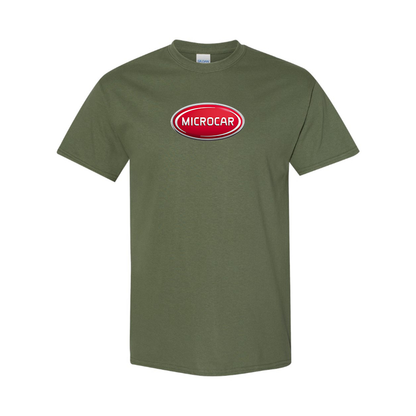 Men's Microcar Logo Cotton T-Shirt