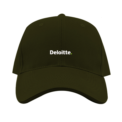 Deloitte  Logo  Dad Baseball Cap Hat