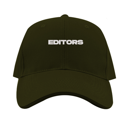 Editors  Logo  Dad Baseball Cap Hat