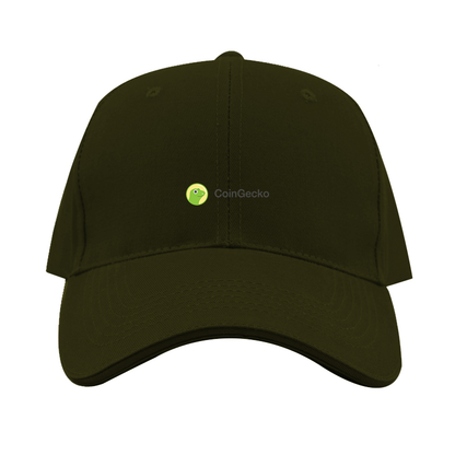 CoinGecko  Logo  Dad Baseball Cap Hat