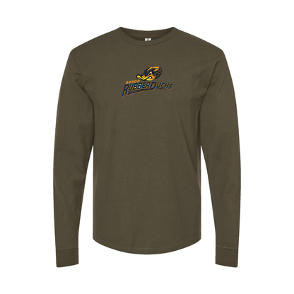 Men's Akron RubberDucks Logo Long Sleeve T-Shirt