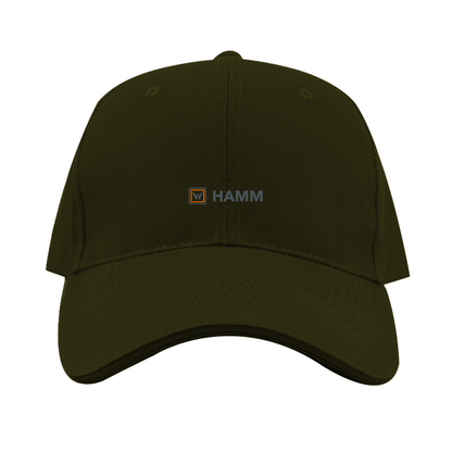 Hamm Logo  Dad Baseball Cap Hat