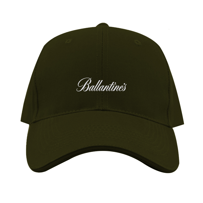 Ballantines Logo  Dad Baseball Cap Hat