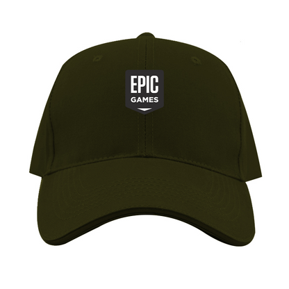 Epic Games Logo  Dad Baseball Cap Hat