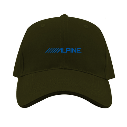 Alpine Logo Dad Baseball Cap Hat