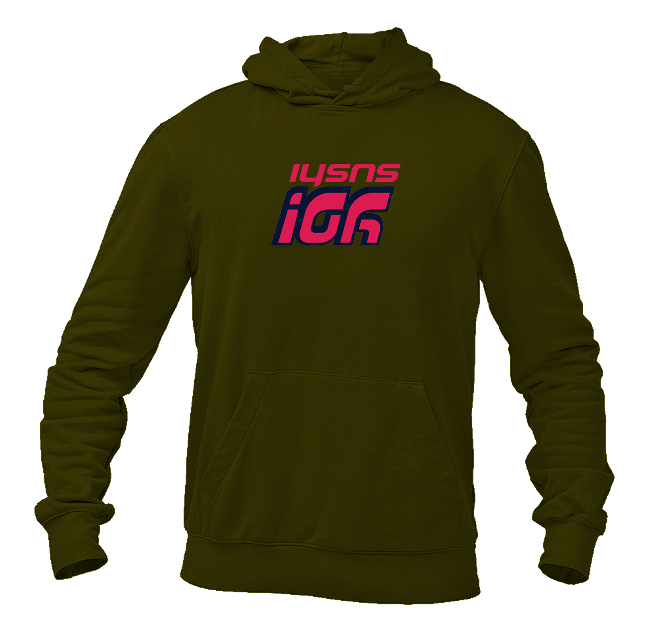 Men's Yo Sushi Logo  Pullover Hoodie