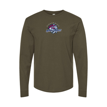 Men's Binghamton Rumble Ponies Logo Long Sleeve T-Shirt