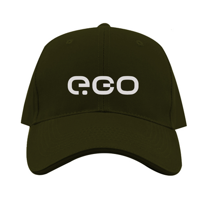 e-GO Logo  Dad Baseball Cap Hat