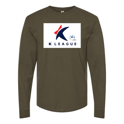 Men's K League Logo Cotton Long Sleeve T-Shirt