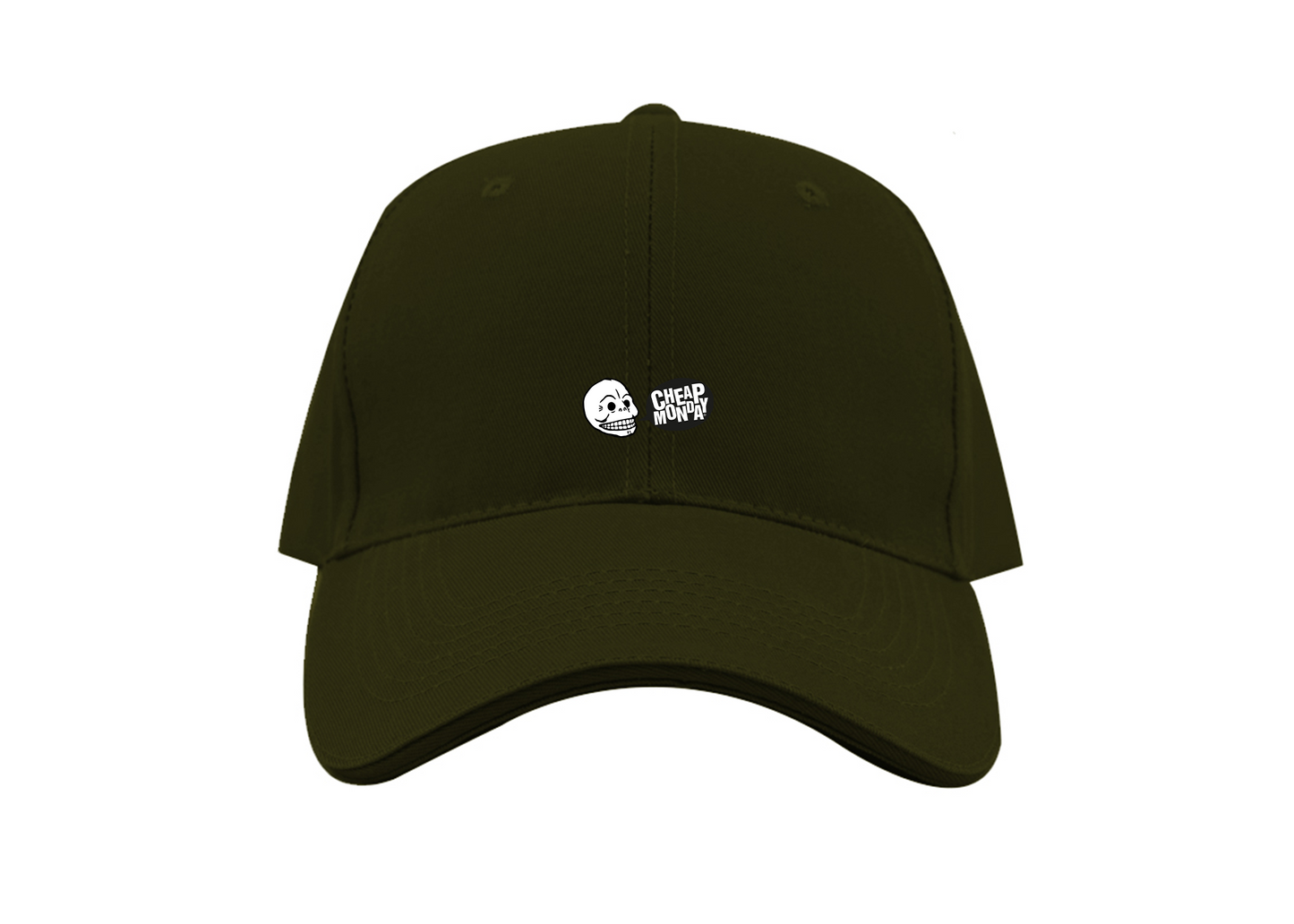 Cheap Monday Logo Dad Baseball Cap Hat