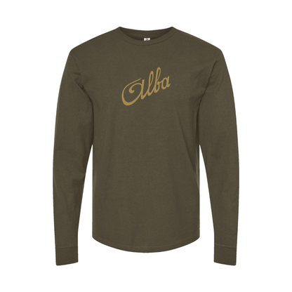 Men's Automobiles Alba Logo Long Sleeve T-Shirt