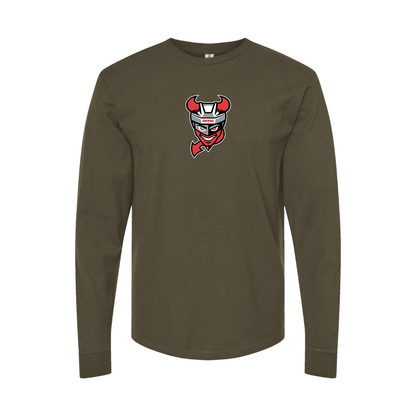 Men's Binghamton Devils Logo Long Sleeve T-Shirt