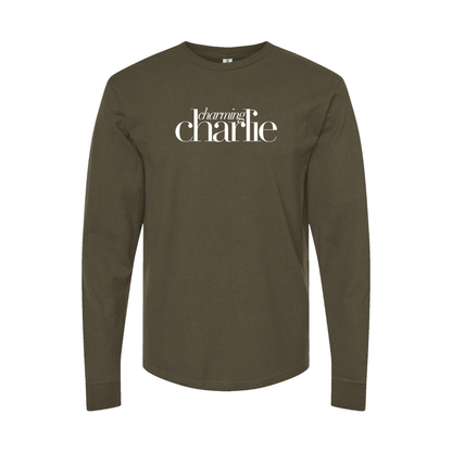 Men's Charming Charlie Logo Long Sleeve T-Shirt