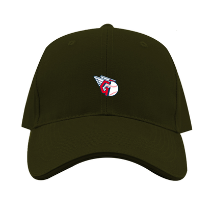 Cleveland Guardians  Logo  Dad Baseball Cap Hat