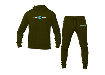 Men's Cartoonito Logo Hoodie Joggers Set