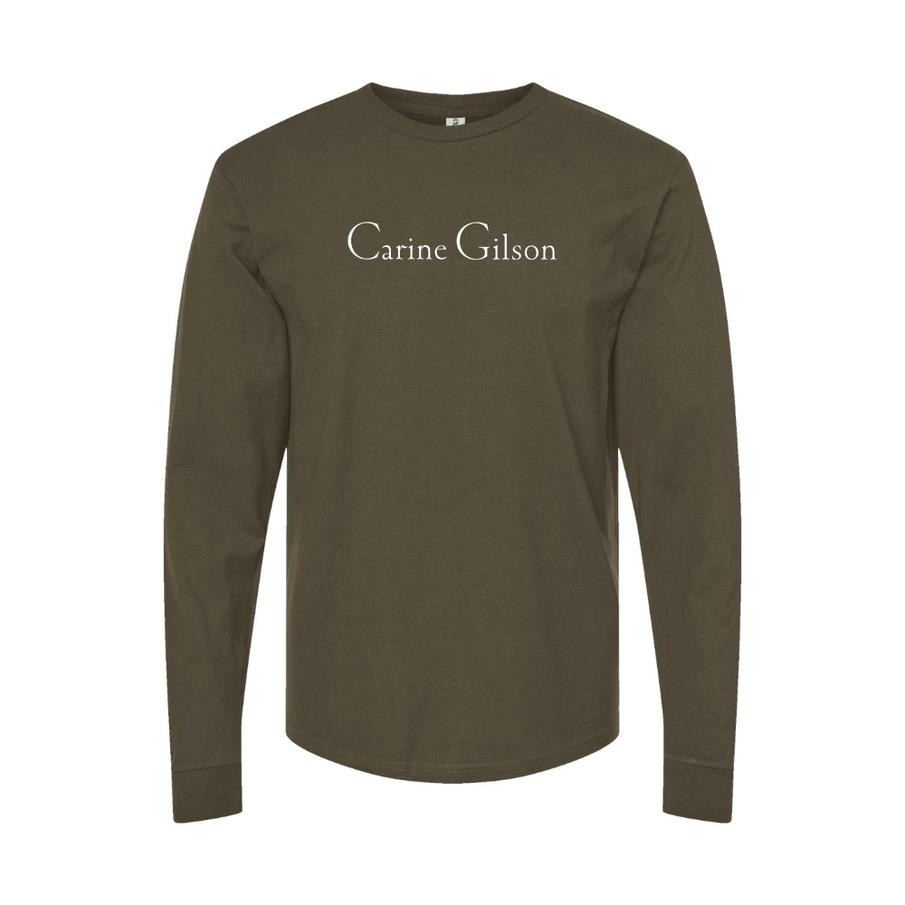 Men's Carine Gilson Logo Long Sleeve T-Shirt