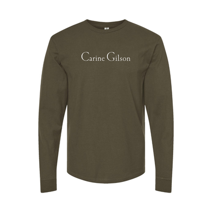 Men's Carine Gilson Logo Long Sleeve T-Shirt