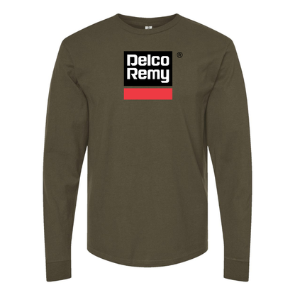 Men's Delco Remy Logo Cotton Long Sleeve T-Shirt