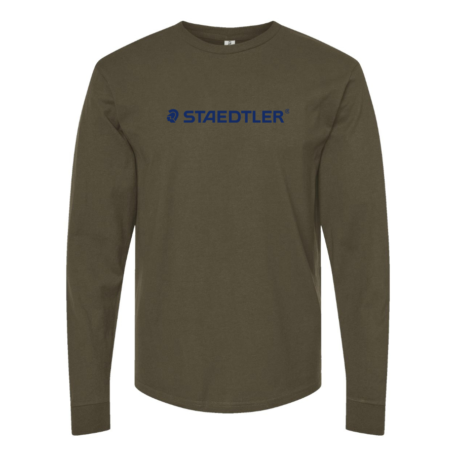 Men's Staedtler Logo Cotton Long Sleeve T-Shirt