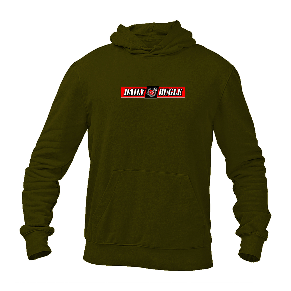 Men's Daily Bugle Logo Pullover Hoodie