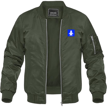 Men's  Mac Miller Logo Lightweight Bomber Jacket Windbreaker Softshell Varsity Jacket Coat