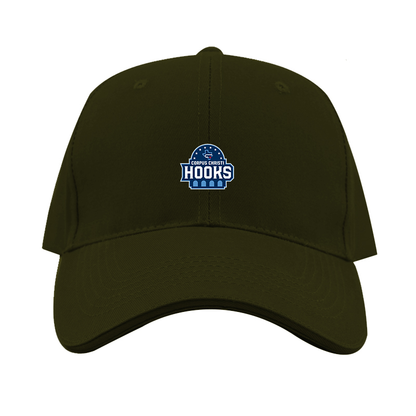 Corpus Christi Hooks Logo  Dad Baseball Cap Hat