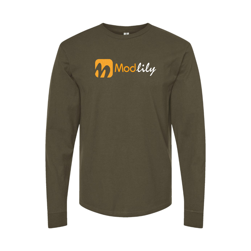 Men's Modlily Logo Long Sleeve T-Shirt