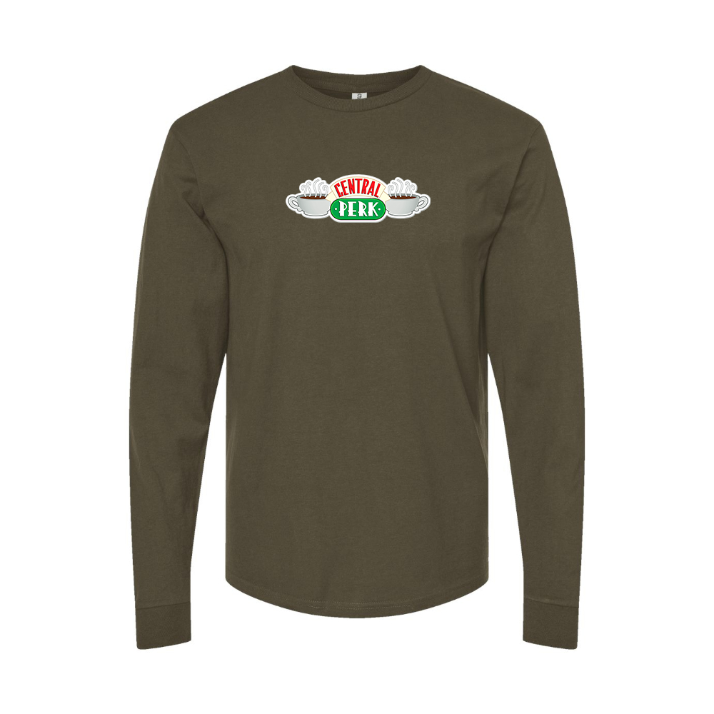 Men's Central Perk Logo Long Sleeve T-Shirt