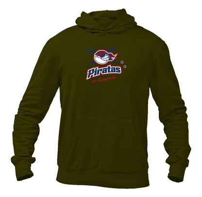 Men's Campeche Piratas  Logo Pullover Hoodie