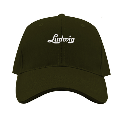 Ludwig Logo Dad Baseball Cap Hat