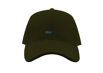 Blue Sky Studios Logo Dad Baseball Cap Hat