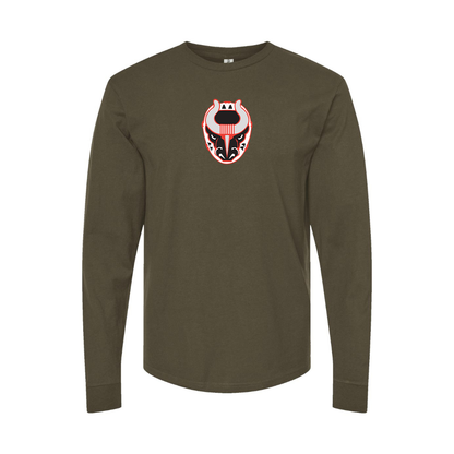 Men's Birmingham Bulls Logo Long Sleeve T-Shirt