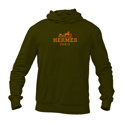 Men's Hermès Logo Pullover Hoodie
