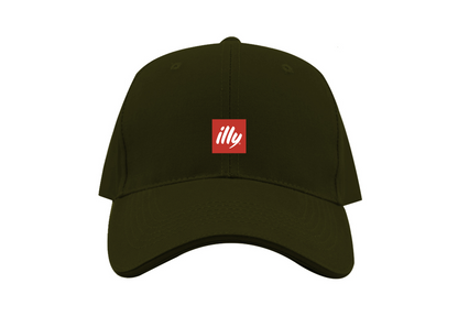 Illy Logo Dad Baseball Cap Hat